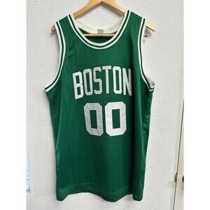 Robert Parish Signed Boston Celtics Jersey Beckett COA HOF Size XL HOF Autograph
